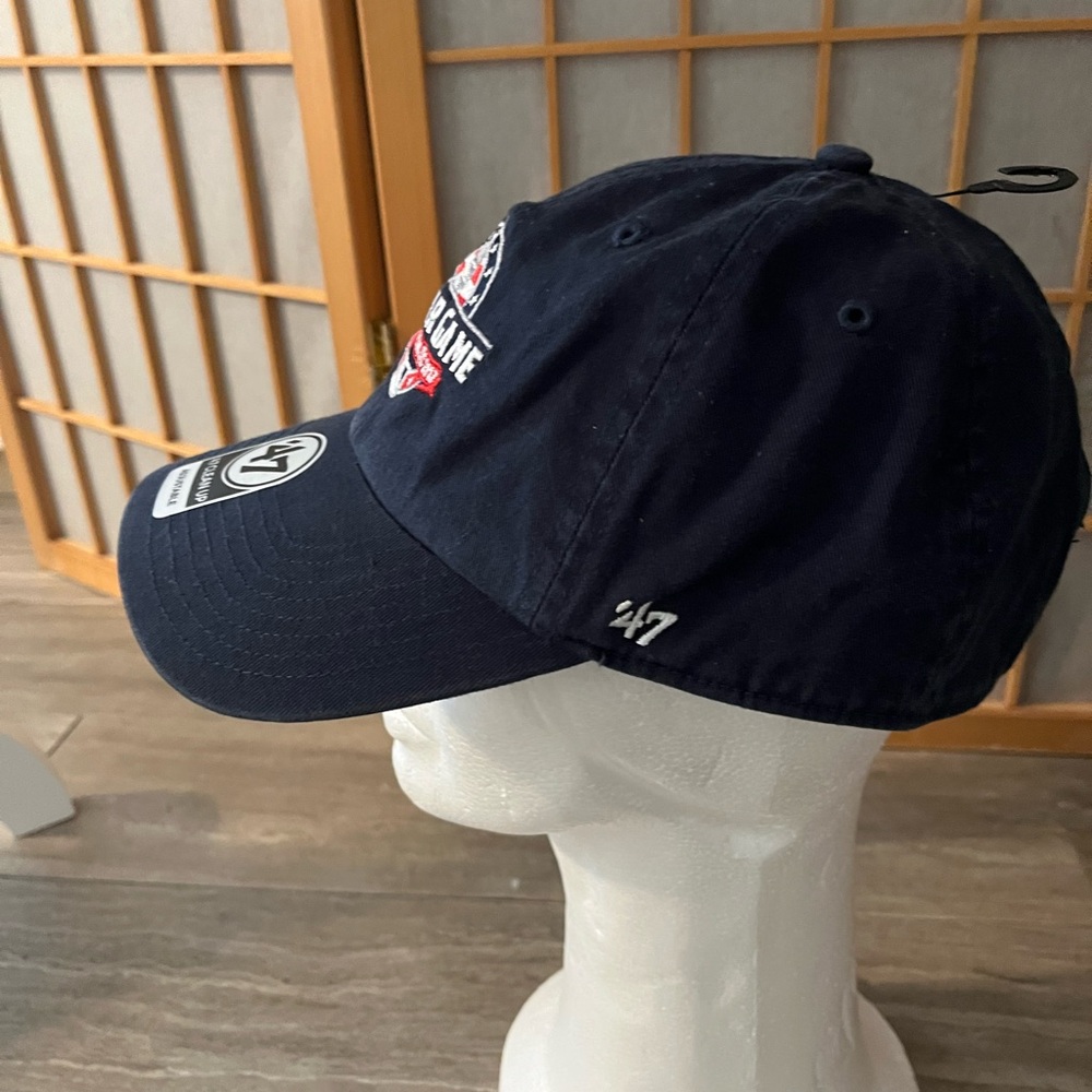 All Star Game 2018 Baseball Hat Cap Washington DC '47 Clean Up Blue Strapback - Picture 2 of 8